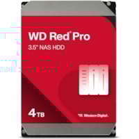 WD Red Pro WD4005FFBX 4 TB Network Hard Drive - 3.5" Internal - SATA (SATA/600) - Conventional Magnetic Recording (CMR) Method - NAS Device Supported - 7200rpm - 5 Year Warranty