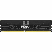 Kingston 128GB (8 x 16GB) DDR5 6400MT/s CL32 FURY Renegade Pro RDIMM Black EXPO - For Motherboard - 128 GB (8 x 16GB) - DDR5-6400/PC5-51200 DDR5 SDRAM - 6400 MHz Single-rank Memory - CL32 - 1.40 V - ECC - Registered - 288-pin - DIMM - Lifetime Warranty