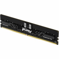 Kingston Module de RAM 32Go (1 x 32Go) DDR5 6400MT/s CL32 FURY Renegade Pro RDIMM Black EXPO - Pour Carte mère - 32 Go (1 x 32 Go) - DDR5-6400/PC5-51200 DDR5 SDRAM - 6400 MHz Deux rangs Mémoire - CL32 - 1.40 V - ECC - Enregistré - 288 broches - DIMM - À vie Garantie