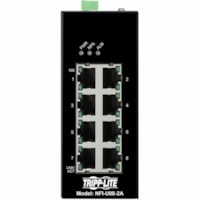 Commutateur Ethernet NFI-U08-2A 8 Ports - Fast Ethernet - 10/100Base-T - Noir Eaton - 8 Ports - Fast Ethernet - 10/100Base-T - 2 Couche supportée - 3 W Consommation d'énergie - Paire torsadée - Noir - Montage sur rail DIN, Compacte