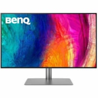 BenQ - Moniteur LED DesignVue PD3225U 32 po Classe 4K UHD - 16:9 - Gris foncé - 31,5 po Visible - Technologie IPS - LED Rétroéclairage - 3840 x 2160 - 1,07 milliard de couleurs - 400 cd/m² - 5 ms - Hauts-Parleurs - HDMI - DisplayPort - Concentrateur USB, Commutateur KVM