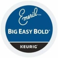 Emeril's K-Cup Big Easy Bold Dark Roast Coffee - Compatible with Keurig K-Cup Brewer - American, Regular - Dark - K-Cup - Classic - Kosher - 24 / Box