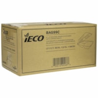 Boîte de stockage BAG99C - Récipient pour aliments iECO - Alimentaire - Jetable - Bagasse Corps - 2 / emballage - 100 / Carton