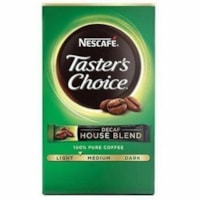 CaféDécoféiné InstantanéTaster's Choice - Moyenne - 0,1 oz (1,7 g) par paquet - Instantané - Décoféiné - 80 / boîte