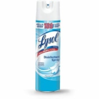 Désinfectant Lysol - Pour Polyvalents - Aérosol - 1,17 lb (529 g) - 10,8 à 11,8 pH - Linge frais Arôme - Résistant aux odeurs - clair