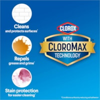 Clorox Original Concentrated Bleach - For Multipurpose - Concentrate - Liquid - 40.6 fl oz (1.3 quart) - Original Scent - Antibacterial, Deodorize