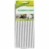 Kodiak Microfiber Drying Cloth 24/CS - Reusable, Lint-free, Streak-free - MicroFiber - White, Gray - 24 / Case