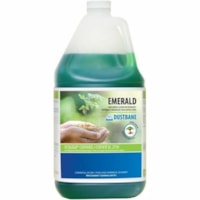 Nettoyant polyvalent et dégraissant EmeraldDustbane - Pour Polyvalents, Multisurface - Prêt à l'emploi - 135,3 oz liq (4,2 quart) - 10,5 à 11,2 pH - Exempt de solvant, Faible odeur, Sans parfum, Sans phosphate, Sans rinçage, Sans résidus, Polyvalent - Vert - 4.0 chaque