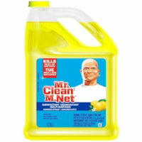 Mr. Clean Anti-Bacterial Summer Citrus 4/128 oz - For Multipurpose - Liquid - 125.1 fl oz (3.9 quart) - Citrus Scent Width - 1 Unit - Antibacterial, Phthalate-free, Triclosan-free, Odor Resistant - Yellow