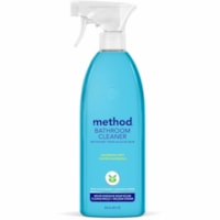 Method Bathroom Cleaner - For Multipurpose - Liquid - 28 fl oz (0.9 quart) - Eucalyptus Mint Scent WidthPump Spray - 1 - Biodegradable, Bleach-free, Cruelty-free, Eco-friendly