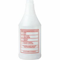 Vileda Professional Round Spray Bottle, White, 852 mL, WHMIS Label - 1 / Unit - White - Polyethylene