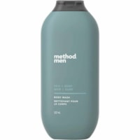 Gel douche Mâle Method - 17,99 oz liq (532 mL) - Détacheur de saletés - Corps - Hydratant - clair - Biodégradable, Sans colorant, Sans parabène, Sans phtalate - 1 Unité