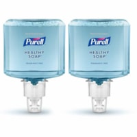 PURELL® HEALTHY SOAP Mild Foam - 1.27 quart (1200 mL) - Dirt Remover, Bacteria Remover - Hand, Skin - Moisturizing - Dye-free, Fragrance-free, Phthalate-free, Paraben-free, Triclosan-free - 2 / Box