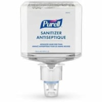 PURELL® Advanced Hand Sanitizer Foam Refill - Fragrance-free Scent - 1.27 quart (1200 mL) - Bottle Dispenser - Hand, Skin - Dye-free - 12 / Box