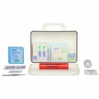 Trousse de premiers soins Safecross - 44 xPièce(s) Pour 1 xIndividuel(s) - Plastique Caisse