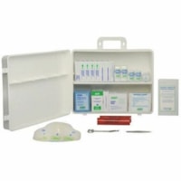 Trousse de premiers soins Safecross - 178 xPièce(s) Pour 50 xIndividuel(s) - Plastique Caisse