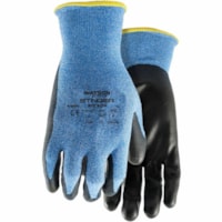 Stealth Stinger Work Gloves - Large Size - High Performance Polyethylene (HPPE), Nylon, Glass, Spandex - Cut Resistant, Durable, Lightweight, Ergonomic, Fatigue-free, Snug Fit, Knit Wrist - For Metal Fabrication, Construction, General Purpose