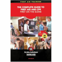 St. John Ambulance First On The Scene First Aid Manual, English Printed Manual by St. John Ambulance - 400 Pages - Book - English