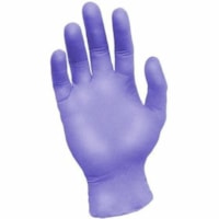 RONCO Blurite Plus Examination Gloves - 4 mil (0.10 mm) Thickness - X-Large Size - Nitrile - Dark Blue - Powder-free, Durable, Accelerator-free, Allergen-free, Flexible - For Examination, Food, Automotive, Dental, Food Processing, Beverage Processing, Laboratory, Clinical, Pharmaceutical, Veterinary