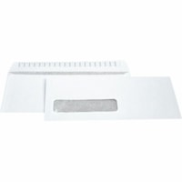 Enveloppe Entreprise Supremex - Entreprise - #10 - largeur de4 1/8po x longueur de 9 1/2po - 24 lb - Pelez & scellez - Blanc - Papier - 500 / boîte