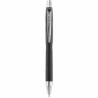 uniball(tm) Jetstream RT Ballpoint Pen - 1 mm (0.04") Medium, Bold Pen Point - Refillable - Retractable - Black Ink - Black Barrel - 1 Unit