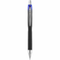 uniball(tm) Jetstream RT Ballpoint Pen - 1 mm (0.04") Bold, Medium Pen Point - Refillable - Retractable - Blue Ink - Gel-based - Black Barrel - 1 / Unit