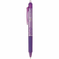 Stylo gel FriXion Ball Crestar - 0,5 mm (0,02 po) Pointe de stylo - Rechargeable - Rétractable - Ink Pourpre - Encre gel thermosensible - Caoutchouc Pointe