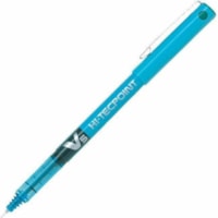 Pilot Hi-Tecpoint V5 - 0.5 mm (0.02") Needle Pen Point - Turquoise Ink - Liquid - Stainless Steel Tip