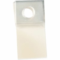 Scotch Hanging Tab - 1" (25.40 mm) Width x 2" (50.80 mm) Length - Polyester - Clear - 10 / Pad