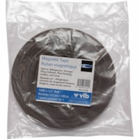 VLB Magnetic Tape - 100FT. - 33.3 yd (30.5 m) Length x 0.50" (12.7 mm) Width - For Refrigerator, Storage, Cabinet, Locker - 12 Pack