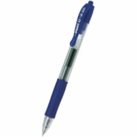 Stylo à bille G2 - 0,5 mm (0,02 po) Extra Fin Pointe de stylo - Rechargeable - Rétractable - Ink Bleu - A base de gel