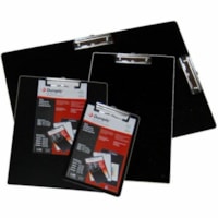 Duraply STAY CLEAN Clipboard - Polypropylene - Black