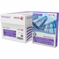 Xerox Bold Digital Printing Paper - 98 Brightness - 92% Opacity - Tabloid - 11" (279.40 mm) x 17" (431.80 mm) - 24 lb (10886.22 g) Basis Weight - 90 g/m² Grammage - Smooth - ColorLok Technology, Acid-free, Printable - White - 2500 Sheets - 500 Sheets per Ream - 2500 / Carton