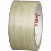 Vibac Packaging Tape - 54.7 yd (50 m) Length x 1.89" (48 mm) Width x 1.80 mil (0.05 mm) Thickness - Clear - Synthetic Rubber Adhesive - Handheld Dispenser - For Industrial, Carton, Splicing, Bundling, General Purpose, Paper, Plastic - 6 / Pack