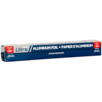 Film d'emballage TITAN - largeur de 12 po (304,80 mm) x longueur de 50 pi (15240 mm) x épaisseur de 0,9 mil (0 mm) - Congelable, Polyvalent - Aluminium - Argenté - 1 / Unité