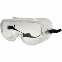 Safety-Flex Safety Googles - Recommended for: Eye - Dust, Debris, Fog, Dirt Protection - Polycarbonate, Rubber, Polyvinyl Chloride (PVC) - Translucent - Clear Lens - Anti-fog, Vented, Latex-free - 12 / Box