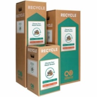 TerraCycle Shipping Case - External Dimensions: 11" Width x 20" Depth x 11" Height - For Cup - Recycled