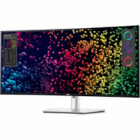 Dell - Moniteur LED UltraSharp U4025QW 40 po Classe 5K2K WUHD Écran incurvé - 21:9 - Noir, Argenté - 39,7 po Visible - Technologie In-Plane Switching (IPS) Noir - Edge LED Rétroéclairage - 5120 x 2160 - 1,07 milliard de couleurs - 600 cd/m² - 5 ms - 120 Hz Fré