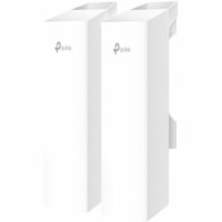 TP-Link EAP215-Bridge KIT Single Band IEEE 802.11 a/b/g/n/ac/ax/be 867 Mbit/s Wireless Bridge - Indoor/Outdoor - 5 GHz - Internal - MIMO Technology - Multi User MIMO - 3 x Network (RJ-45) - Gigabit Ethernet - Pole-mountable - IP65