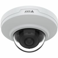 AXIS M3086-V 4 Megapixel Indoor Network Camera - Color - Mini Dome - White - H.264M (MPEG-4 Part 10/AVC), H.264H (MPEG-4 Part 10/AVC), Motion JPEG, H.264B (MPEG-4 Part 10/AVC), H.265 (MPEG-H Part 2/HEVC) Main Profile, H.264, H.265, Zipstream - 2688 x 1512 - 2.4 mm Fixed Lens - 30 fps - RGB CMOS - Fa