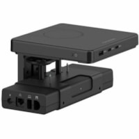 Station d'accueil M/Connect 3 TM33CN-BNA USB Type C pour Notebook/Moniteur - Capacité de chargement - Noir - Pince Humanscale - pour Notebook/Moniteur - Capacité de chargement - USB Type C - 2 Écrans supportées - 4K, 5K - 3840 x 2160, 5120 x 2880 - 4 x Ports USB - 2 x Ports USB 