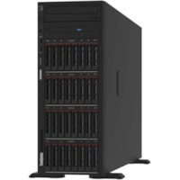 Lenovo ThinkSystem ST650 V3 7D7A100BNA 4U Tower Server - 1 Xeon Silver 4410T 2.70 GHz - 32 GB RAM - Serial ATA, 12Gb/s SAS Controller - Intel C741 Chip - 2 Processor Support - 4 TB RAM Support - TruDDR5 - Up to 16 MB Graphic Card - 10 Gigabit Ethernet - 8 x SFF Bay(s) - Hot Swappable Bays - 1 x 750 