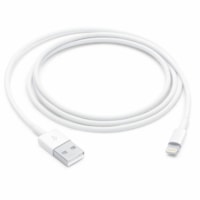 Câble de transfert de données 3,3 pi (1 m) Lightning/USB Apple - 3,3 pi (1 m) Lightning/USB Câble de transfert de données pour Ordinateur, Adaptateur secteur, Prise murale, iPhone, iPad Air, iPad mini, iPad Pro, MacBook Air, MacBook Pro, Mac mini, Mac Pro, ... - Blanc