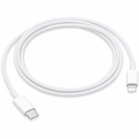 Câble de transfert de données 3,3 pi (1 m) Lightning/USB-C Apple - 3,3 pi (1 m) Lightning/USB-C Câble de transfert de données pour Périphérique USB, iPad, iPhone, iPad Pro, MacBook, MacBook Air, MacBook Pro, iPad mini, iPad Air, iMac, iMac Pro, ... - Blanc