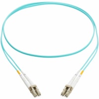 Tripp Lite by Eaton N820-01M-TAA Fiber Optic Duplex Patch Network Cable - 3.3 ft (1 m) Fiber Optic Network Cable for Network Device, Vertical Cavity Surface Emitting Laser (VCSEL), LED, Switch, Patch Panel - First End: 2 x LC Network - Male - Second End: 2 x LC Network - Male - 10 Gbit/s - Patch Cab