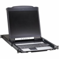 Tripp Lite by Eaton LCD Rack Console - 1 Local User(s) - 1 Remote User(s) - 1920 x 1200 - 60 Hz - 16 x Network (RJ-45) - USB - USB 2.0 - VGA - 1U - Rack-mountable 