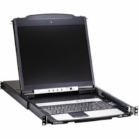 Tripp Lite by Eaton LCD Rack Console - 1 Local User(s) - 1 Remote User(s) - 1920 x 1200 - 60 Hz - 16 x Network (RJ-45) - USB - USB 2.0 - VGA - 1U - Rack-mountable 