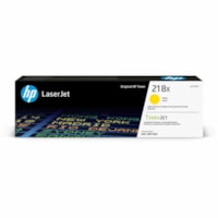 HP - Cartouche toner 218X D'origine Élevé Rendement Laser - Jaune - 1 chaque