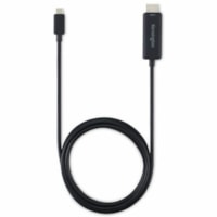 Câble audiovisuel 6 pi HDMI/USB-C Kensington - 6 pi HDMI/USB-C Câble audiovisuel pour Périphérique audio/vidéo, Ordinateur Portable, Station d'Accueil, Moniteur, Projecteur, Téléviseur, Affichage, Station d'accueil - Supports up to 7680 x 4320