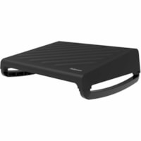 Fellowes Breyta Adjustable Footrest Black - Black - 1 Each